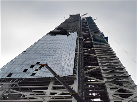 高层钢结构的竖向布置原则